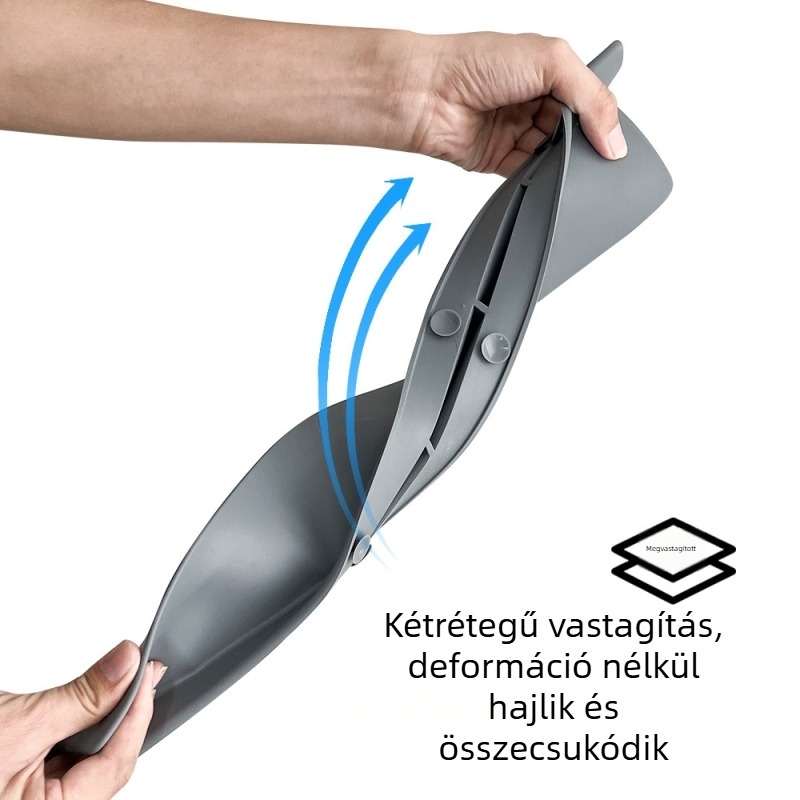 Szilikon védőcsík a mosogató széléhez és a konyhapulton a fröccsenés ellen
