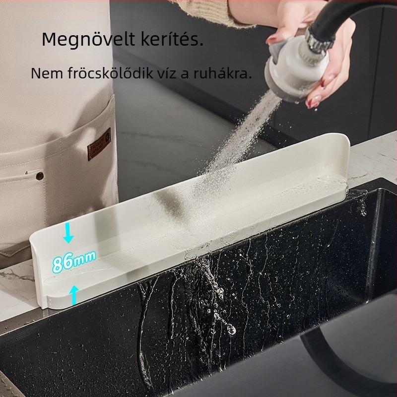 Vízálló mosogatóélvédő és konyhai munkalap védő a fröccsenés ellen