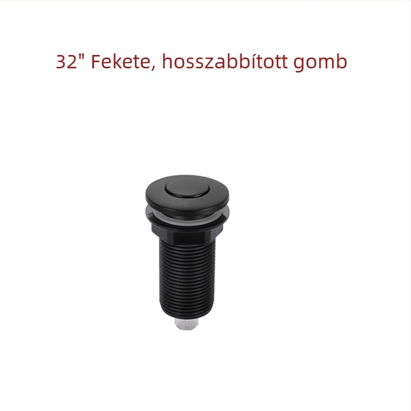 Légkapcsoló gomb összeszerelése kukahasználathoz – beépített kapcsolóval, konyhai daráló tartozékok