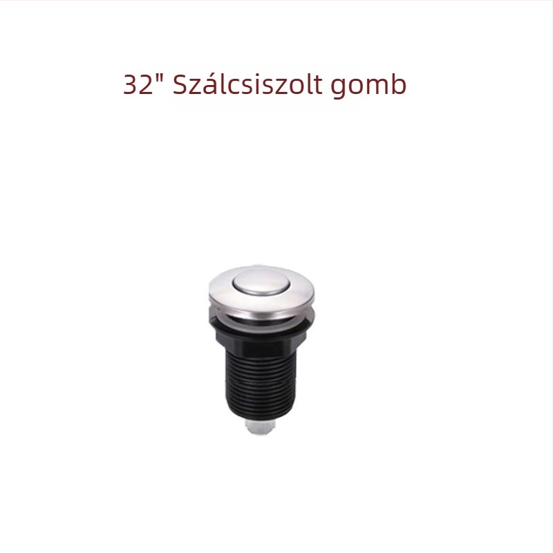 Légkapcsoló gomb összeszerelése kukahasználathoz – beépített kapcsolóval, konyhai daráló tartozékok