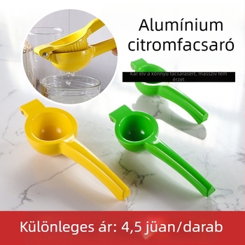 Alumínium citromfacsaró — kézi gyümölcsprés