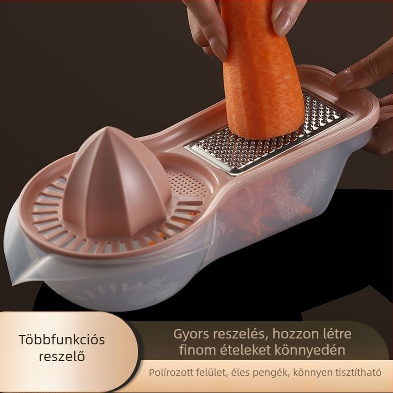 Többfunkciós kézi gyümölcsprés és konyhai eszköz narancs, citrom, gyümölcs és zöldségek számára
