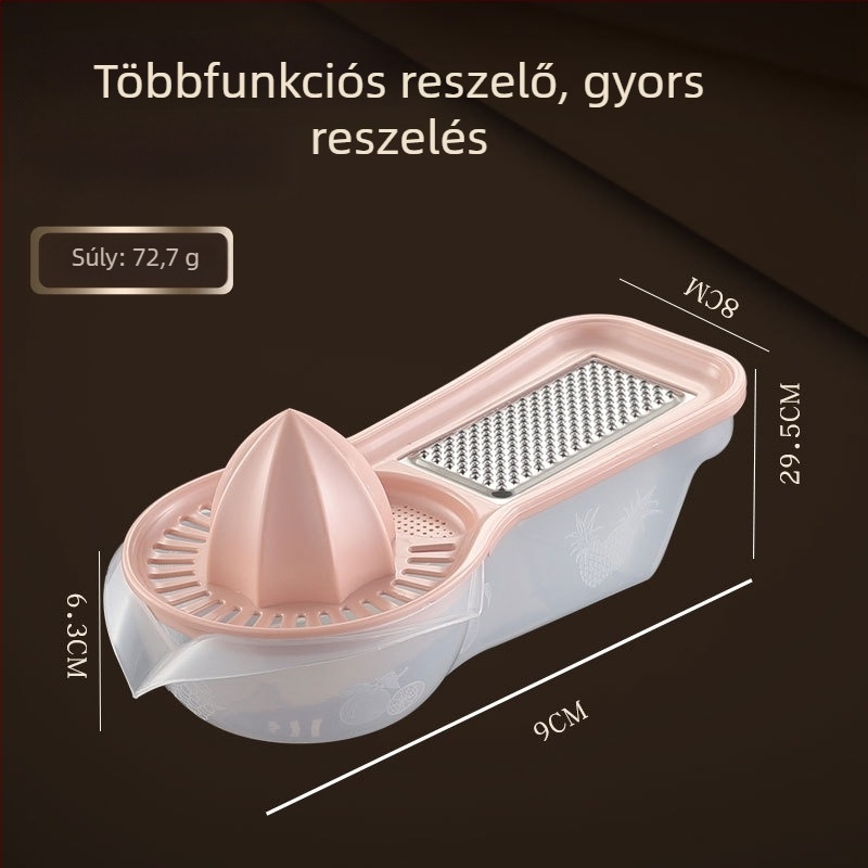 Többfunkciós kézi gyümölcsprés és konyhai eszköz narancs, citrom, gyümölcs és zöldségek számára