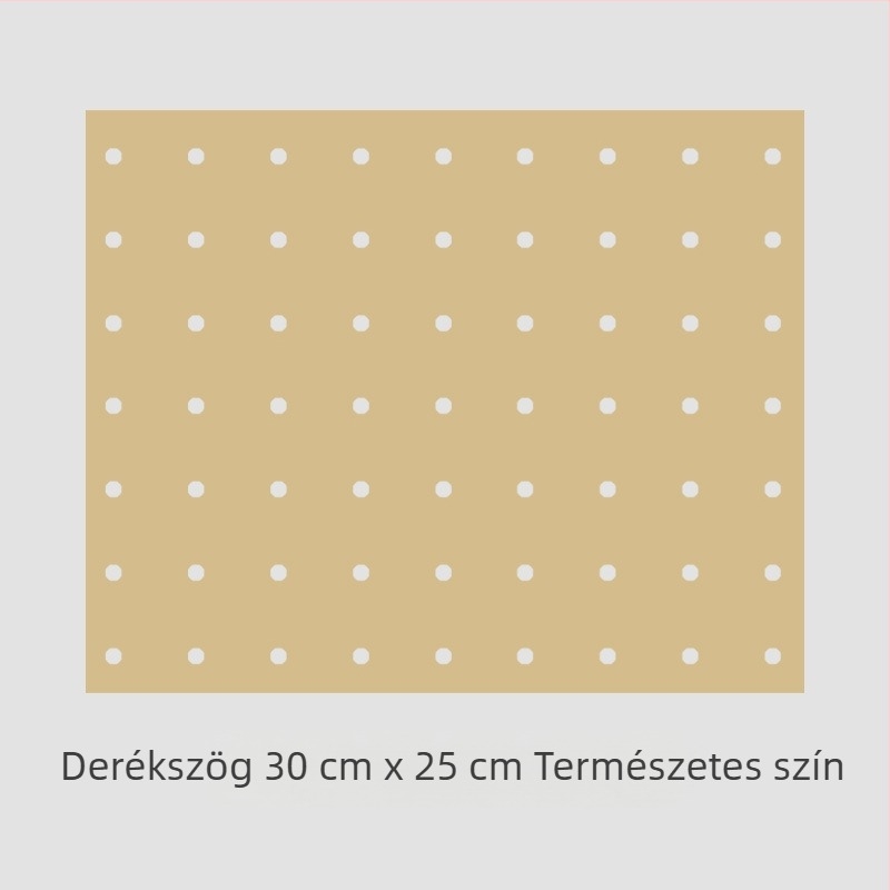 Hosszúkás sütőpapír fritőzhöz, dupla oldalú szilikon bevonattal