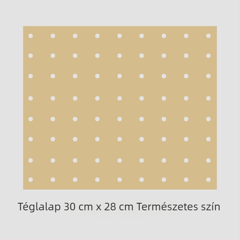 Hosszúkás sütőpapír fritőzhöz, dupla oldalú szilikon bevonattal