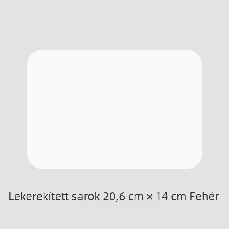 Hosszúkás sütőpapír fritőzhöz, dupla oldalú szilikon bevonattal