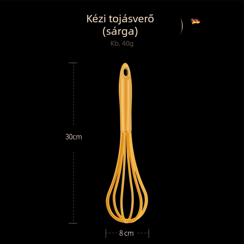 Kreatív északi stílusú színes kézi tojáskeverő – otthoni habverő