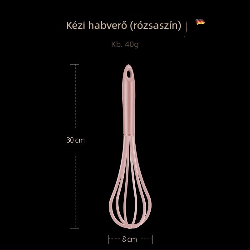 Kreatív északi stílusú színes kézi tojáskeverő – otthoni habverő