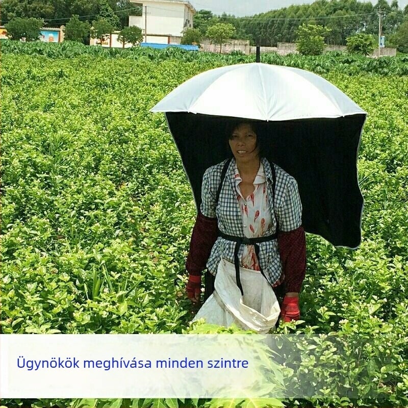 Hátrafelé viselhető napernyő sapka, UV védelem, árnyék tea szedéséhez, alkalmas horgászatra és mezőgazdasági munkára