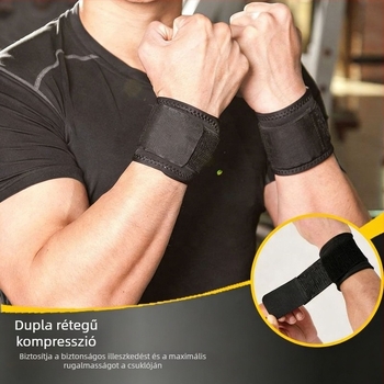 Neoprene csuklótámasz sportokra – állítható támogatás, edzésvédő tenishez, röplabdához és fitnesshez