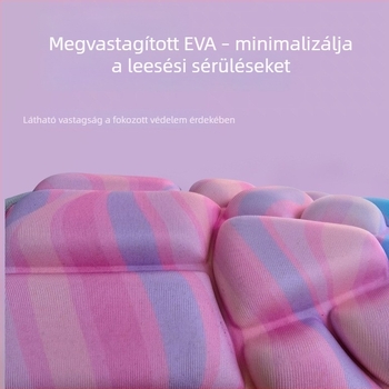 Gyermekek csípővédő pad, vastagított protektor, görkorizáshoz, korcsolázáshoz és gördeszkázáshoz, uniszex