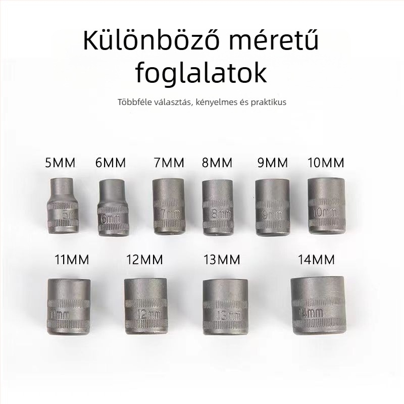 38 az 1-ben univerzális kattintós készlet háztartási, autó- és ipari karbantartáshoz