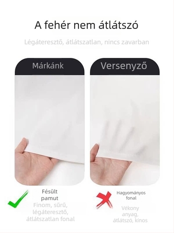 Fehér női rövid ujjú póló, nyári 2026 alapmodell, karcsú szabás, normál vállak, koreai stílusú felső, vékony, kiváló minőségű pamut