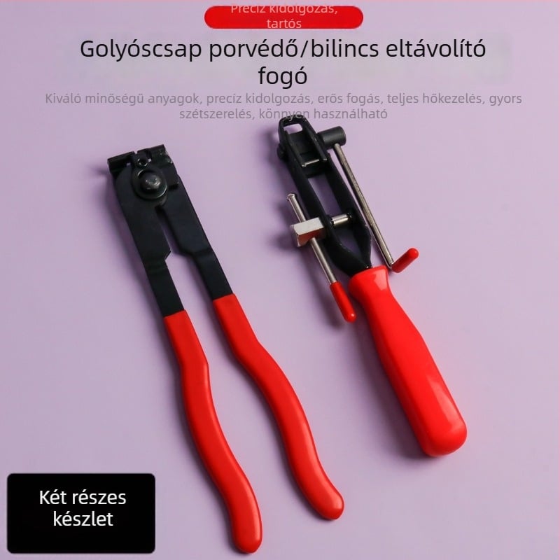 Porvédett golyóscsésze csipesz autójavításhoz