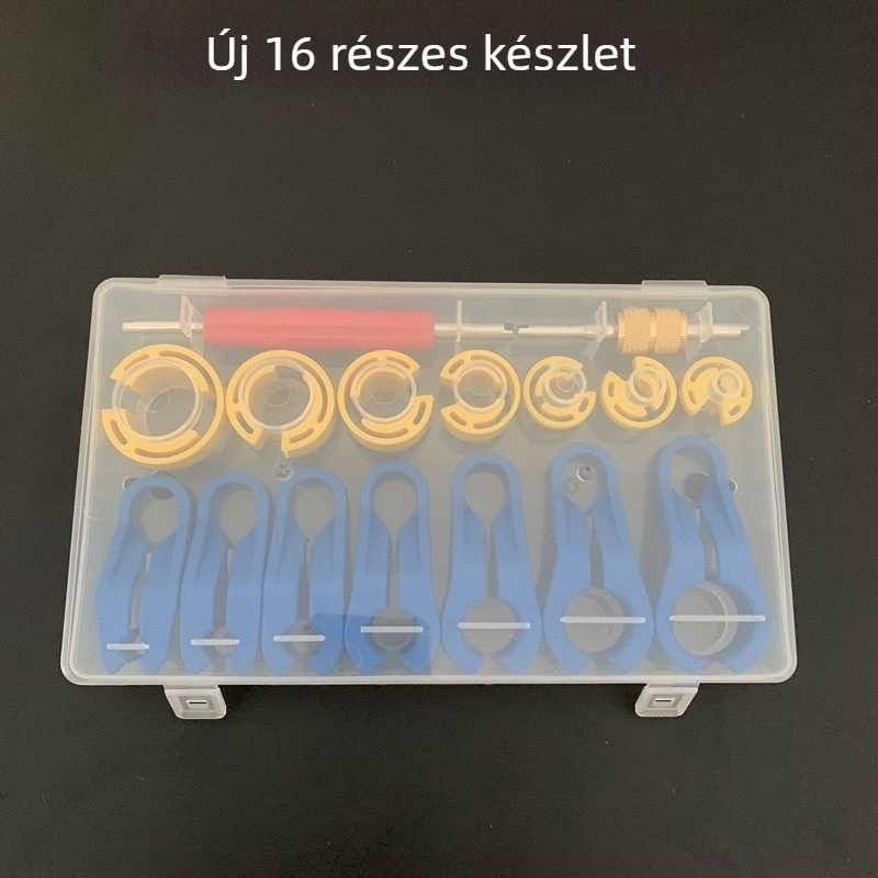 Szakosított autóklíma olajcső leszerelő csatlakozó – gyors szétszerelés és szerelés gázvezetékekhez