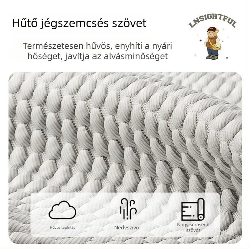 2026 Új A-kategóriás Ice Silk hűtőmatrac kismamáknak és babáknak, nyári hűtő matrac, otthoni puha alátét, géppel mosható