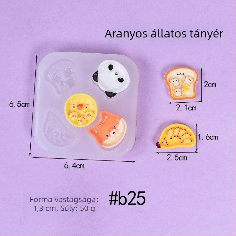 Szilikon tortaforma szokatlan alakú fondánhoz, csokoládéhoz és sütéshez; tortadíszítéshez és szappankészítéshez