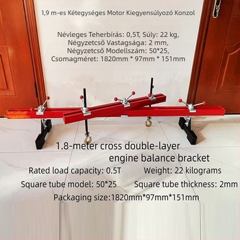 Motor egyensúlyozó tartó és forgó motorállvány autójavításhoz