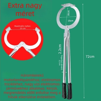 Kézi gumiszerelő eszköz elektromos járművekhez és motorkerékpárokhoz, gumiabroncs-szétbontó fogó és klip, gumi javító eszköz