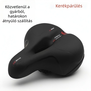 Jinchi 188 Bőr MTB kerékpárnyereg, rezgéscsillapító üreges ülőpárnával