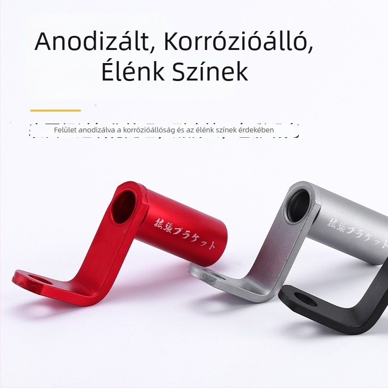 Alumínium ötvözetű kerékpártelefon-tartó és átalakító tartó, bővítő keret, kerékpárkiegészítő