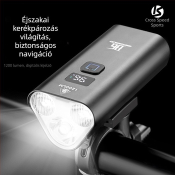 1500 lumenes első lámpa kerékpárhoz MTB-hez