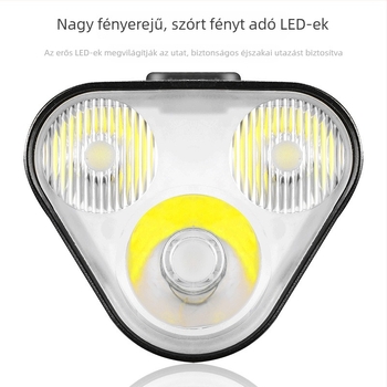 1500 lumenes első lámpa kerékpárhoz MTB-hez