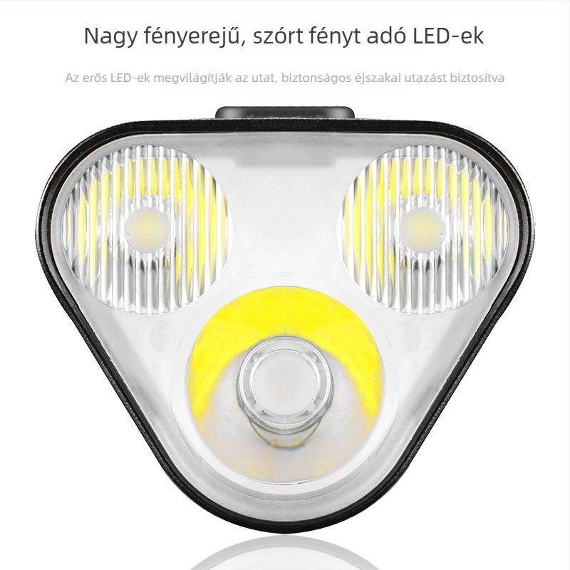 1500 lumenes első lámpa kerékpárhoz MTB-hez