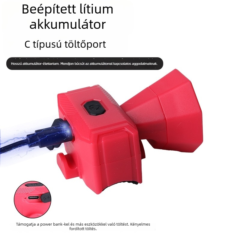 Type-C töltésű kerékpáros elektromos kürt, gyors szerelés, többhangú, állítható figyelmeztető csengő gyerekeknek