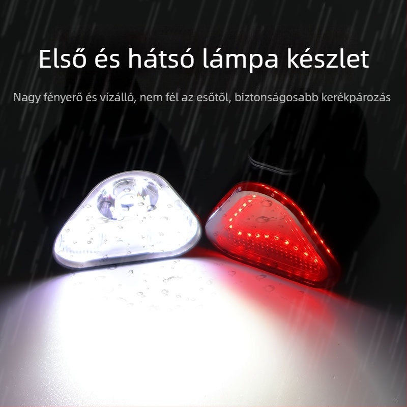 2026 Új Modell Hegyi Kerékpár Hátsó Fény USB-töltésű – Biztonsági Figyelmeztető Fény