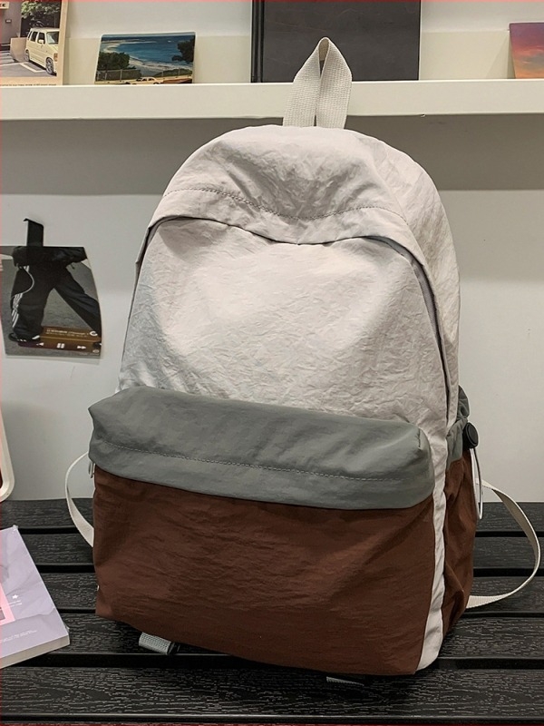 Nylon hátizsák szabadidős utazáshoz és mindennapi használatra, koreai stílusú túra- és hegymászó hátizsák egyetemisták és ingázók számára, 9 hüvelykes laptophoz, kapacitás 20 L alatt