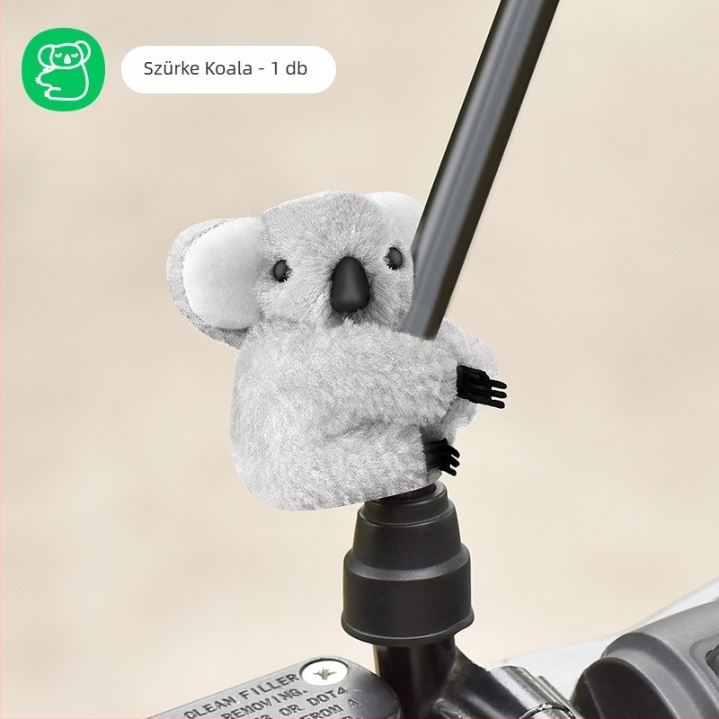 Motorkerékpár visszapillantó tükörhöz való plüss koala – aranyos dekoráció