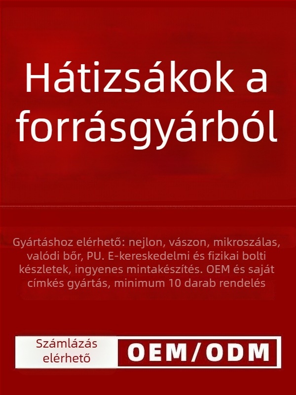 Női Oxford anyagú hátizsák laptopzsebbel, nagy kapacitású mindennapi iskolai táska