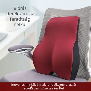 Irodai memóriahabos ágyéktámasz párna