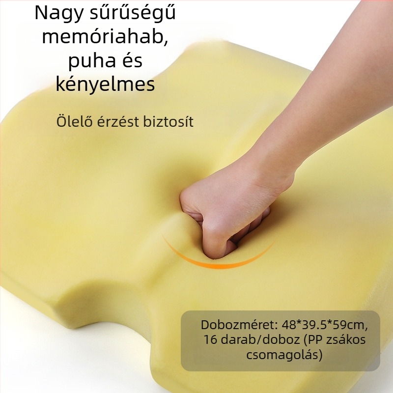Irodai memóriahabos ágyéktámasz párna