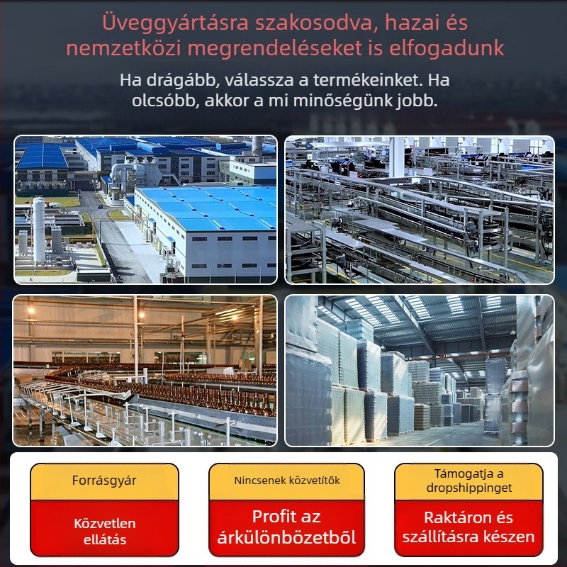 Lanlan Nagy kapacitású üvegből készült hidegvíz-kancsó — gyümölcslevekhez, teához, limonádéhoz és szénsavas italokhoz