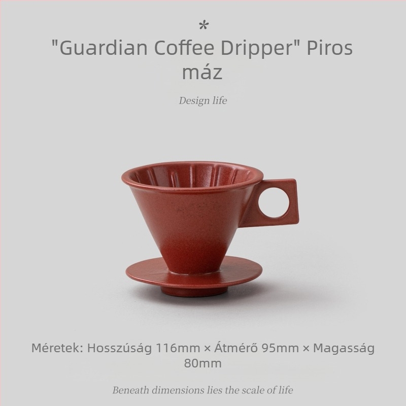 V60 kerámia kávé-dripper kézi készítéshez