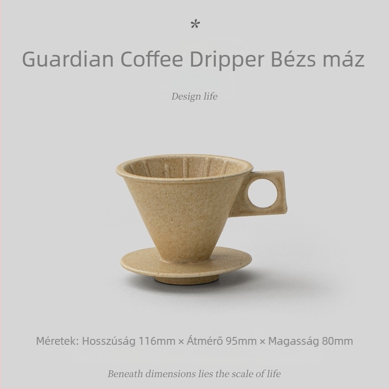 V60 kerámia kávé-dripper kézi készítéshez