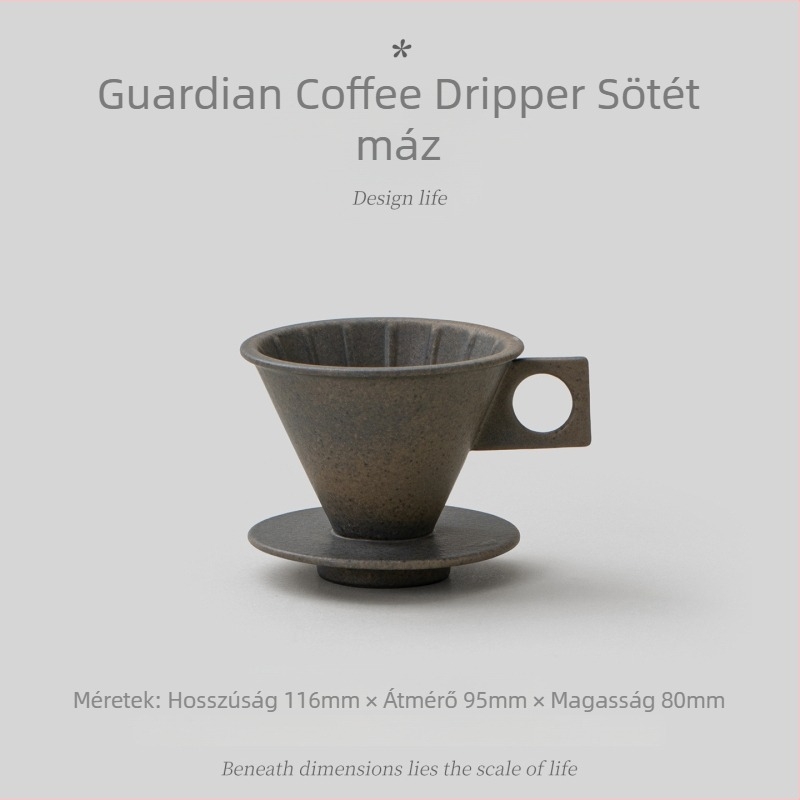 V60 kerámia kávé-dripper kézi készítéshez