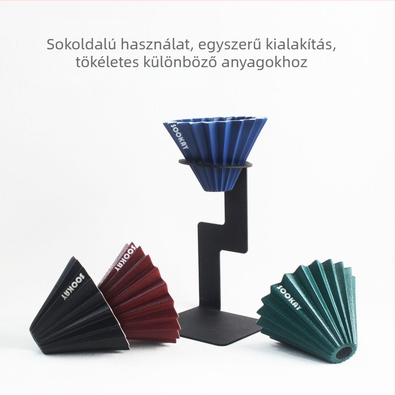 Porcelán origami stílusú kávéfilteres csésze V60-hoz