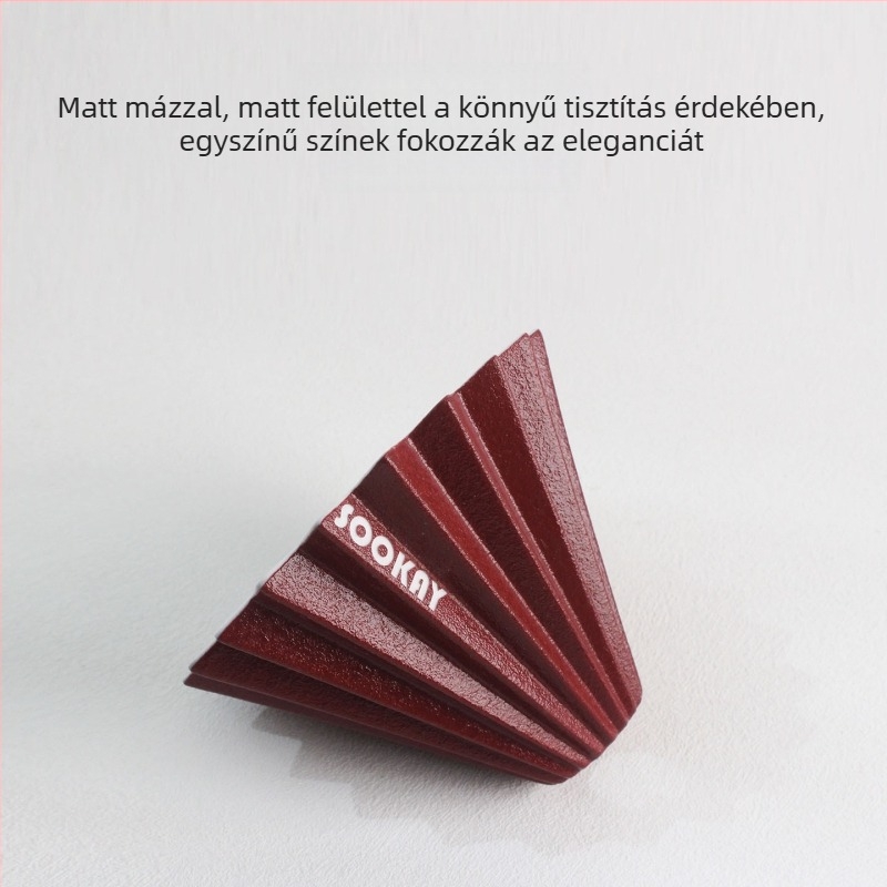 Porcelán origami stílusú kávéfilteres csésze V60-hoz