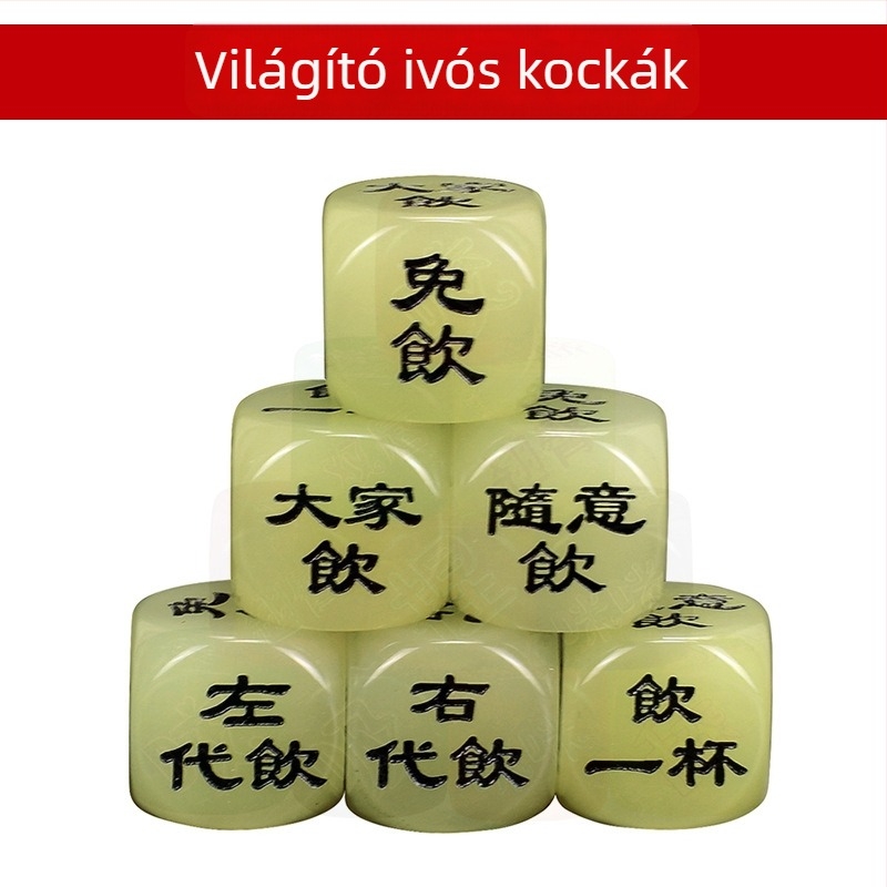 Royal Saint Dice — Kreatív, Színes Dobókockák Ivásos Játékokhoz, Szórakozáshoz, Bár és KTV Kellékek