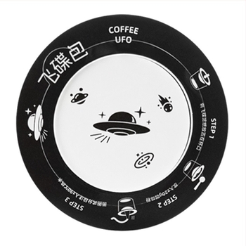 UFO-stílusú kávéfilter papír felakasztható füllel pour-overhez