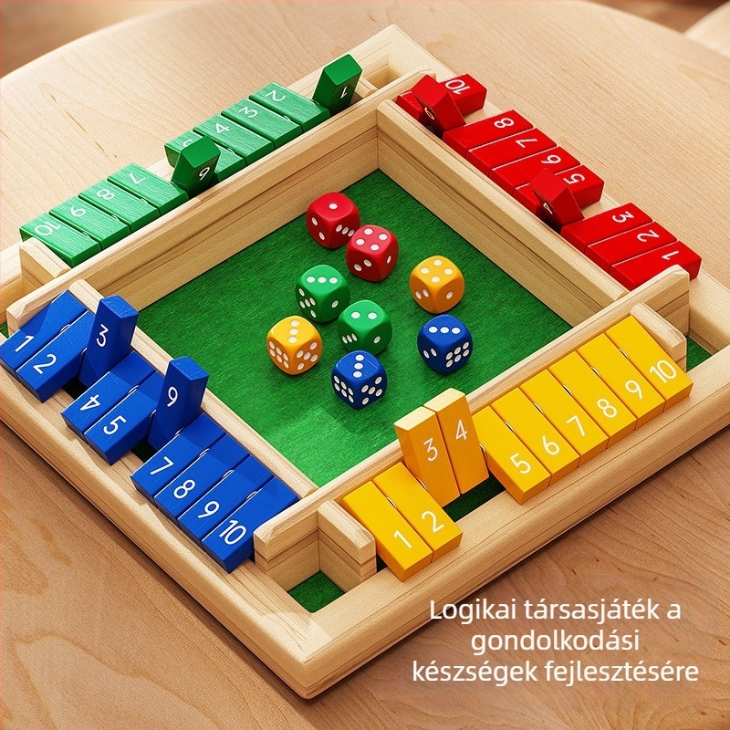 XY Digitális Forgó Kártyákkal Gyerekeknek Szánt Asztali Játék – Oktatási Matematikai Játék 4–6 Éveseknek