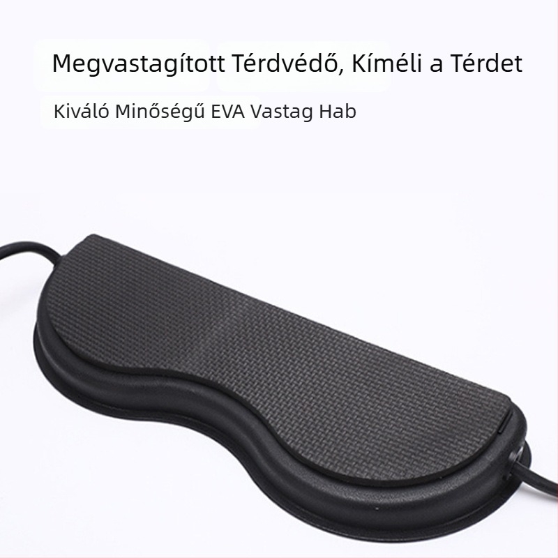 Csendes haskerék otthoni használatra, hasizom-edző görgő, fitnesz eszköz