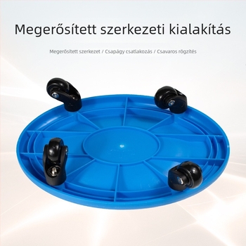 Hasizom-csúszó deszka négy kerékkel – otthoni edzéshez