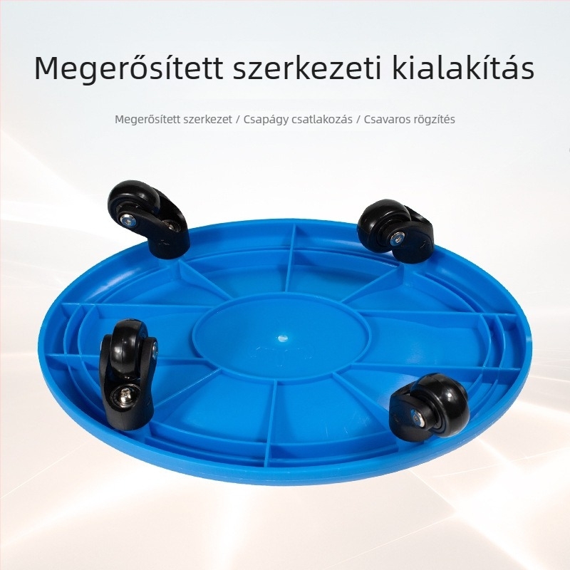 Hasizom-csúszó deszka négy kerékkel – otthoni edzéshez