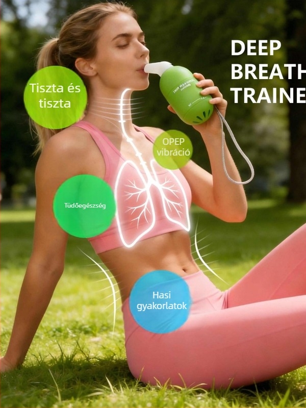 Új S2 típusú légzőedző, harapóizom-edző, haslégző edző, fitnesz eszköz