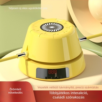 Okos automata ugrókötél készülék otthoni edzéshez, elektronikus számlálóval és Bluetooth kötél