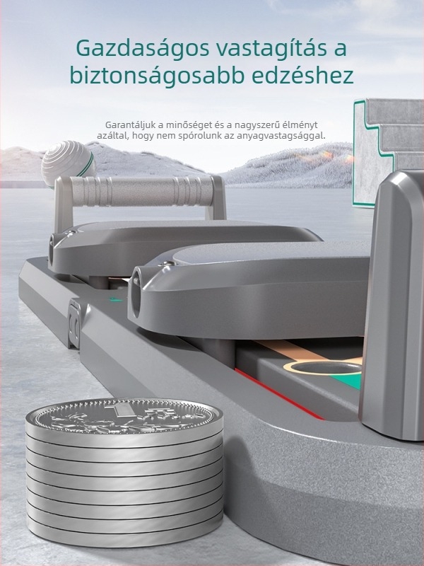 Összecsukható, többfunkciós hasizom-deszka a fekvőtámaszhoz és mellkas-edzéshez, öt-az-egyben edzőeszköz